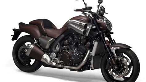 Yamaha and Hermès mix business with leather for special VMax